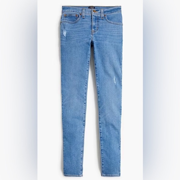 Women’s J. Crew 8" mid-rise skinny jean in signature stretch size 31 | EUC - Picture 5 of 7